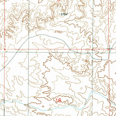 United States Geological Survey Castle Butte, ID (1992, 24000-Scale) digital map