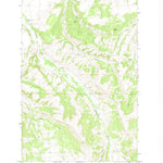 United States Geological Survey Castle Butte, MT (1970, 24000-Scale) digital map