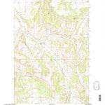 United States Geological Survey Castle Butte, MT (1995, 24000-Scale) digital map