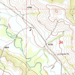 United States Geological Survey Castle Butte, MT (1995, 24000-Scale) digital map