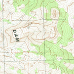 United States Geological Survey Castle Cliff, UT-AZ (1983, 24000-Scale) digital map