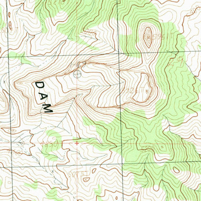 United States Geological Survey Castle Cliff, UT-AZ (1983, 24000-Scale) digital map