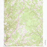 United States Geological Survey Castle Craig, VA (1966, 24000-Scale) digital map