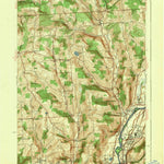 United States Geological Survey Castle Creek, NY (1942, 31680-Scale) digital map