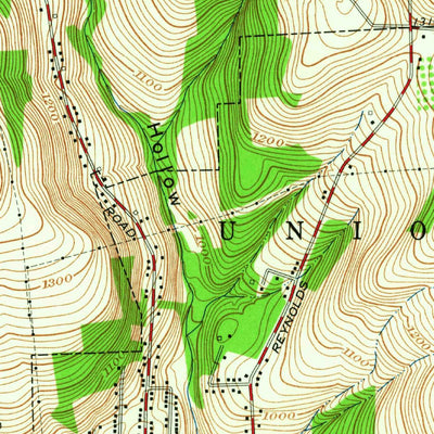 United States Geological Survey Castle Creek, NY (1961, 24000-Scale) digital map