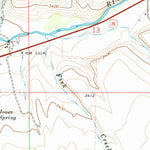 United States Geological Survey Castle Creek, OR (1972, 24000-Scale) digital map