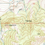 United States Geological Survey Castle Creek, OR (1972, 24000-Scale) digital map