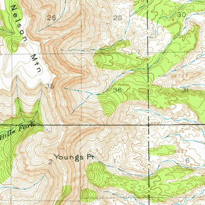 United States Geological Survey Castle Dale, UT (1923, 62500-Scale) digital map