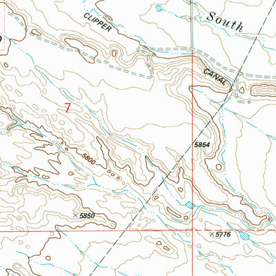 United States Geological Survey Castle Dale, UT (1983, 24000-Scale) digital map