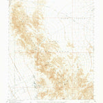 United States Geological Survey Castle Dome Mountains, AZ (1965, 62500-Scale) digital map