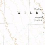 United States Geological Survey Castle Dome Peak, AZ (1990, 24000-Scale) digital map