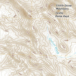 United States Geological Survey Castle Dome Peak, AZ (2021, 24000-Scale) digital map