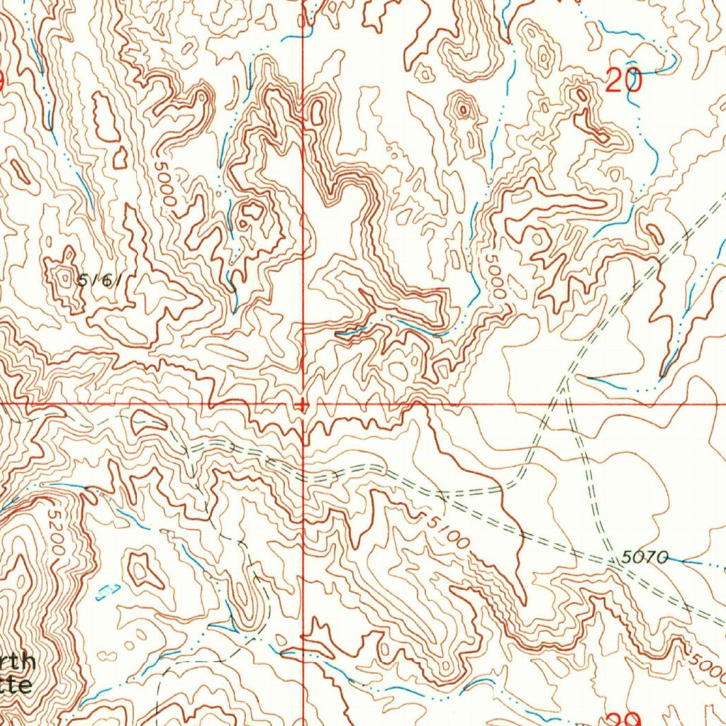 Castle Gardens, WY (1966, 24000-Scale) Map by United States Geological ...