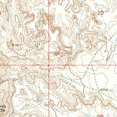 United States Geological Survey Castle Gardens, WY (1966, 24000-Scale) digital map