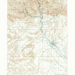 United States Geological Survey Castle Gate, UT (1914, 62500-Scale) digital map