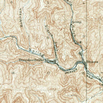 United States Geological Survey Castle Gate, UT (1914, 62500-Scale) digital map