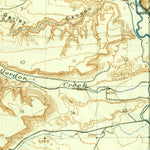 United States Geological Survey Castle Gate, UT (1916, 62500-Scale) digital map