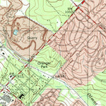 United States Geological Survey Castle Hills, TX (1992, 24000-Scale) digital map