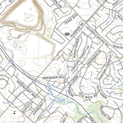 United States Geological Survey Castle Hills, TX (2023, 24000-Scale) digital map