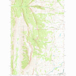 United States Geological Survey Castle Reef, MT (1958, 24000-Scale) digital map