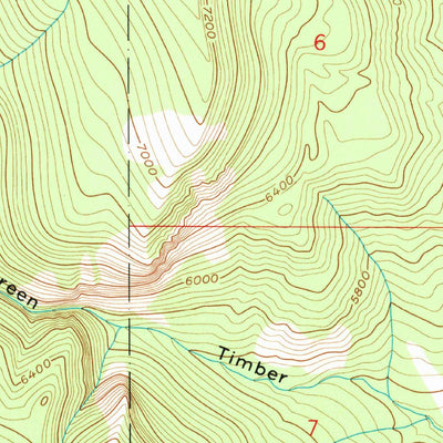 United States Geological Survey Castle Reef, MT (1958, 24000-Scale) digital map