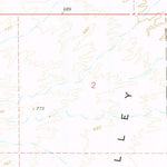 United States Geological Survey Castle Rock, AZ-CA (1970, 24000-Scale) digital map