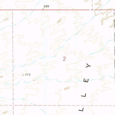 United States Geological Survey Castle Rock, AZ-CA (1970, 24000-Scale) digital map