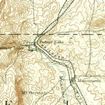 United States Geological Survey Castle Rock, CO (1894, 125000-Scale) digital map