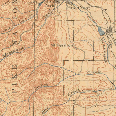 United States Geological Survey Castle Rock, CO (1913, 125000-Scale) digital map