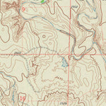 United States Geological Survey Castle Rock NW, KS (1972, 24000-Scale) digital map