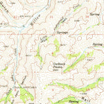 United States Geological Survey Castle Rock, OR (1970, 62500-Scale) digital map