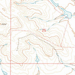 United States Geological Survey Castle Rock, SD (1977, 24000-Scale) digital map