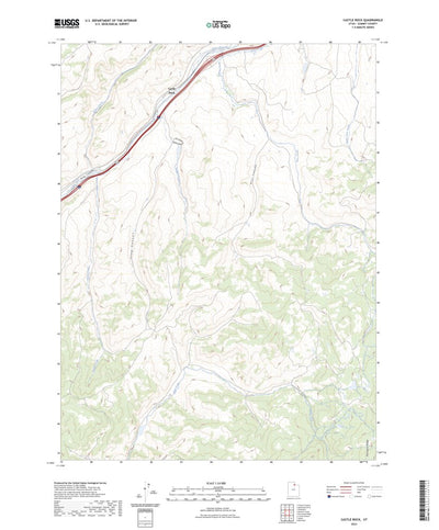 United States Geological Survey Castle Rock, UT (2023, 24000-Scale) digital map