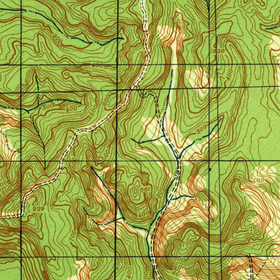 United States Geological Survey Castle Rock, WA (1941, 62500-Scale) digital map