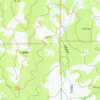 United States Geological Survey Castle Rock, WY (1967, 24000-Scale) digital map