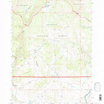 United States Geological Survey Castle Rock, WY (1991, 24000-Scale) digital map