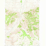 United States Geological Survey Castle Rocks, MT (1967, 24000-Scale) digital map