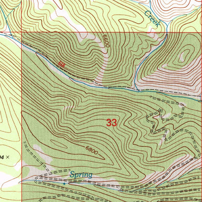 United States Geological Survey Castle Town, MT (1995, 24000-Scale) digital map