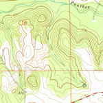 United States Geological Survey Castleberry, AL (1971, 24000-Scale) digital map