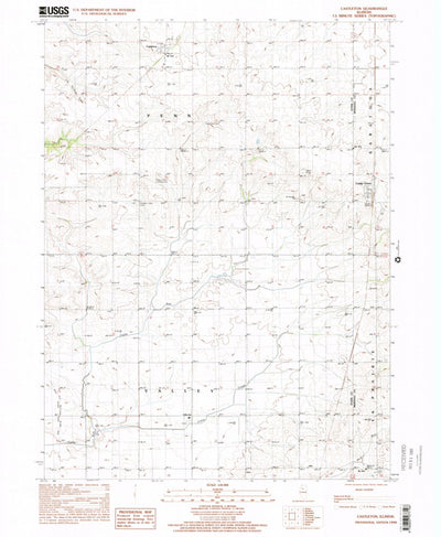 United States Geological Survey Castleton, IL (1998, 24000-Scale) digital map