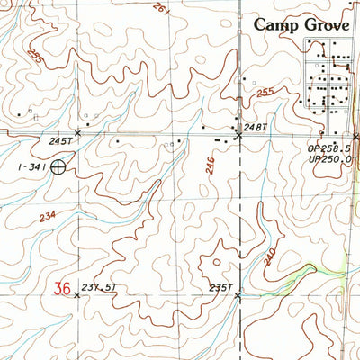 United States Geological Survey Castleton, IL (1998, 24000-Scale) digital map