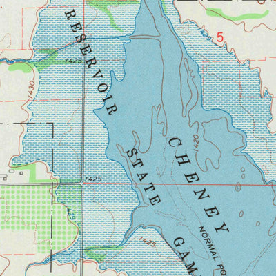 United States Geological Survey Castleton, KS (1965, 24000-Scale) digital map