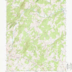 United States Geological Survey Castleton, VA (1971, 24000-Scale) digital map