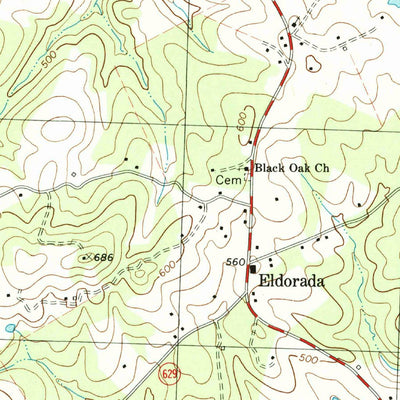 United States Geological Survey Castleton, VA (1994, 24000-Scale) digital map