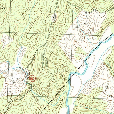 United States Geological Survey Castleton, VA (1994, 24000-Scale) digital map