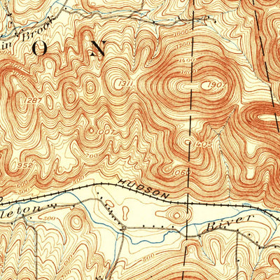 United States Geological Survey Castleton, VT-NY (1897, 62500-Scale) digital map