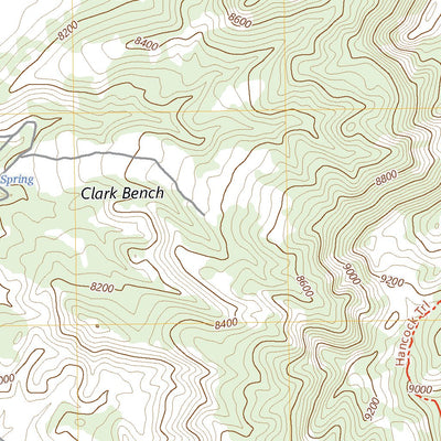 United States Geological Survey Casto Canyon, UT (2023, 24000-Scale) digital map