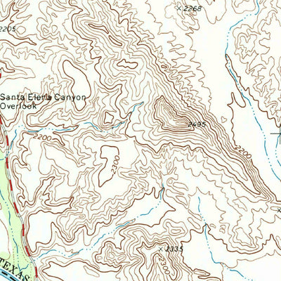 United States Geological Survey Castolon, TX (1971, 24000-Scale) digital map