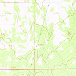 United States Geological Survey Castor Gulch, CO (1966, 24000-Scale) digital map