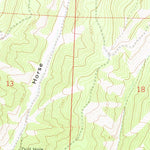 United States Geological Survey Castor Gulch, CO (1966, 24000-Scale) digital map